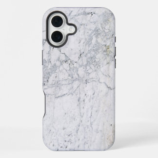White Marble iPhone 16 Plus Case