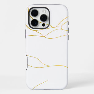 White Marble iPhone 16 Pro Max Case