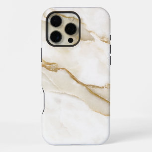 White Marble iPhone 16 Pro Max Case