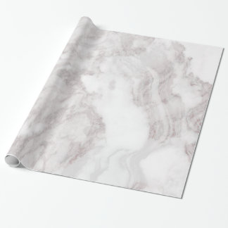 White Marble Landscape II Wrapping Paper