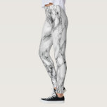 White Marble Leggings<br><div class="desc">White Marble Stone Leggings</div>