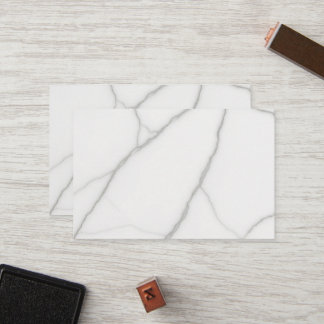 White Marble Loyalty Card