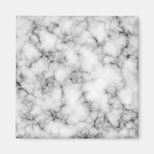 White Marble Magnet