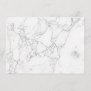 White Marble Menu
