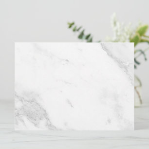 White Marble Menu