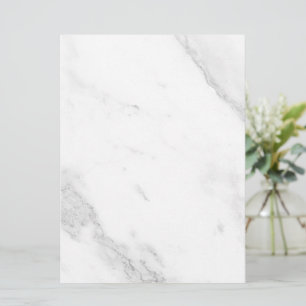 White Marble Menu