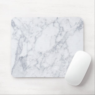 White Marble Mouse Mat