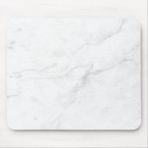 White Marble Mouse Mat