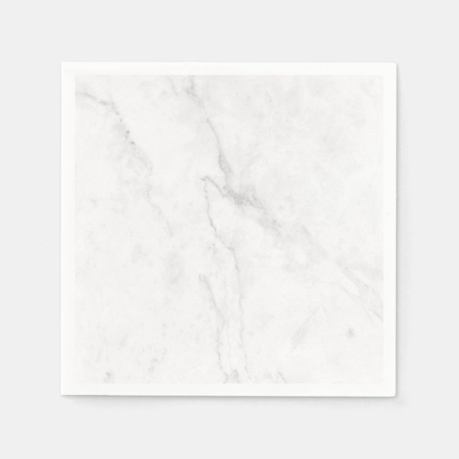  White Marble Napkin (Front)