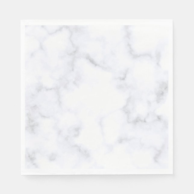 White Marble Napkin (Front)