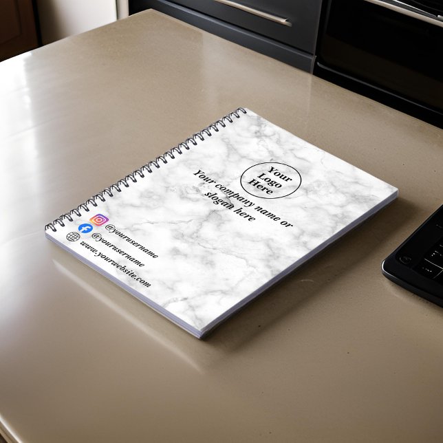 White marble  notebook (Creator Uploaded)