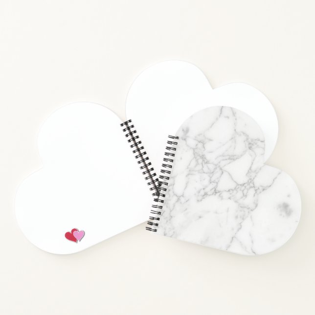White Marble Notebook (Inside)