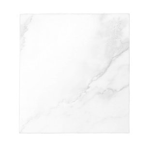 White Marble Notepad