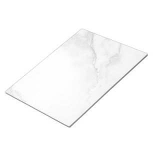 White Marble Notepad