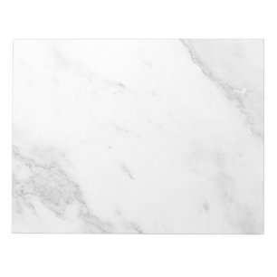 White Marble Notepad