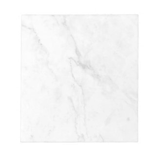 White Marble Notepad