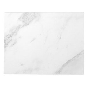 White Marble Notepad