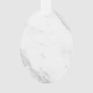 White Marble Ornament