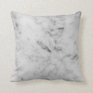 White marble pillow