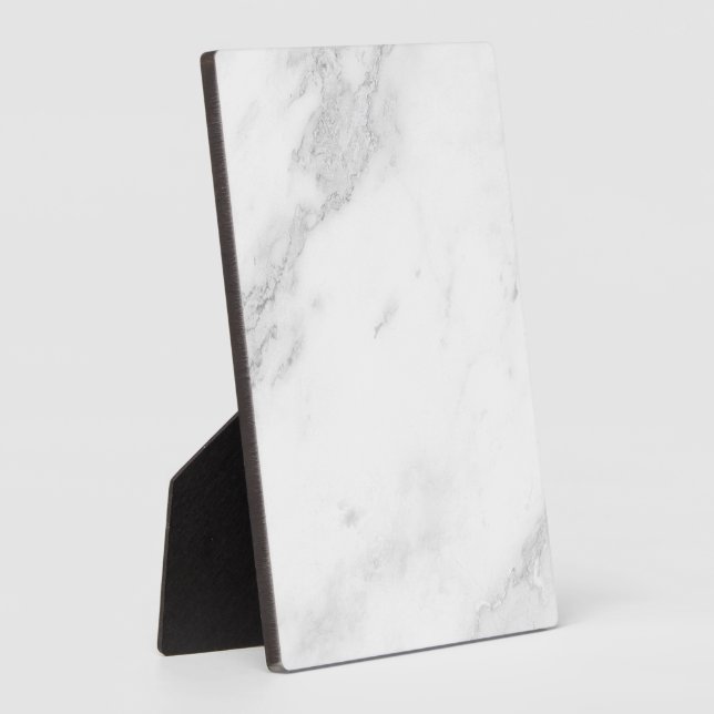 White Marble  Plaque (Side)