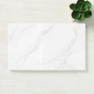 White Marble Post-it Notes