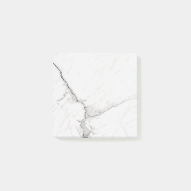 White Marble Post-it Notes (Front)