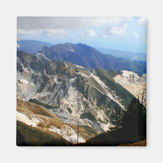 White Marble Quarries, Carrara - Italy Magnet