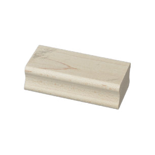 White Marble  Rubber Stamp