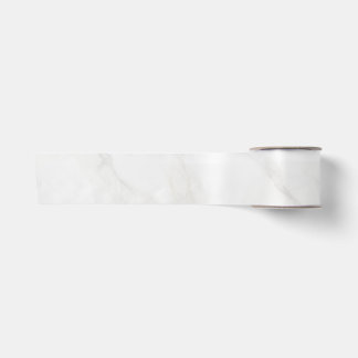 White Marble Satin Ribbon