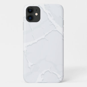White Marble Scrap Elegant iPhone 11 Case