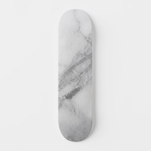 White Marble Skateboard