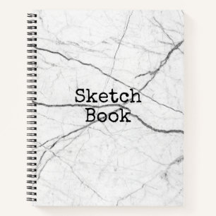 White Marble Sketch Book