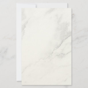 White Marble Stationery