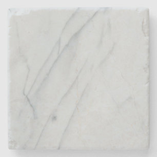 White marble Stone Coaster