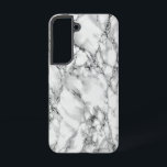 White Marble Stone Design Samsung Galaxy Case<br><div class="desc">Trendy White Marble Stone  Samsung Galaxy Cases or iPone Cases -  by MIGNED</div>
