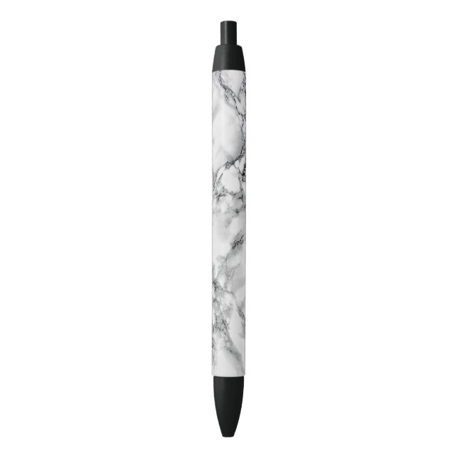 White Marble Stone Pen (Front Vertical)