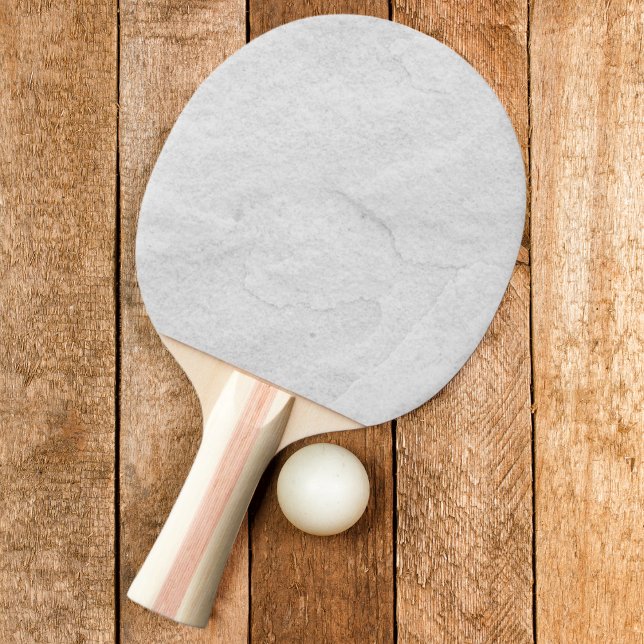 White Marble Stone  Ping Pong Paddle (Creator Uploaded)