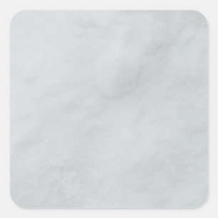 White Marble Stone Square Stickers