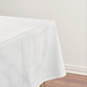 White Marble Tablecloth