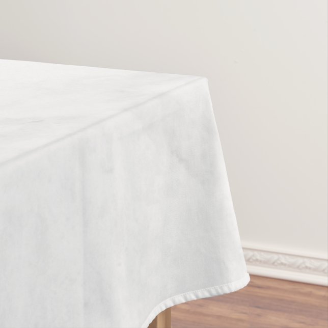  White Marble Tablecloth (In Situ)