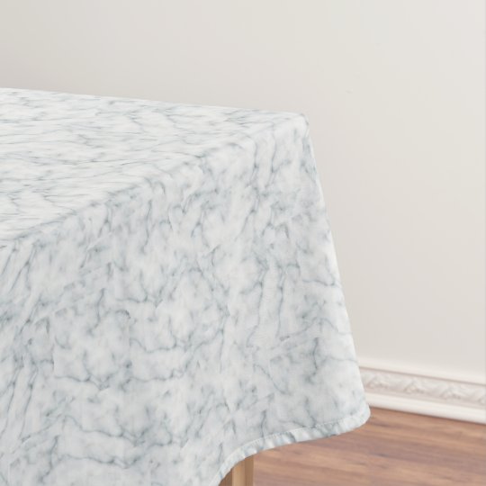 White Marble Tablecloth Texture3a Tablecloth Sale Zazzle.co.uk