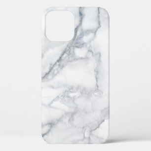 White Marble Texture iPhone 12 Case