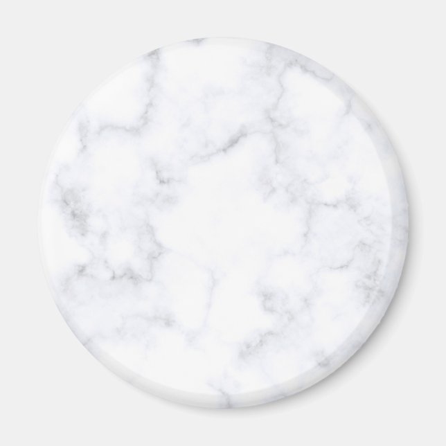 White Marble Texture Magnet (Front)