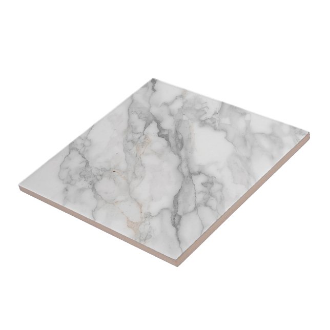 White Marble Tile (Side)