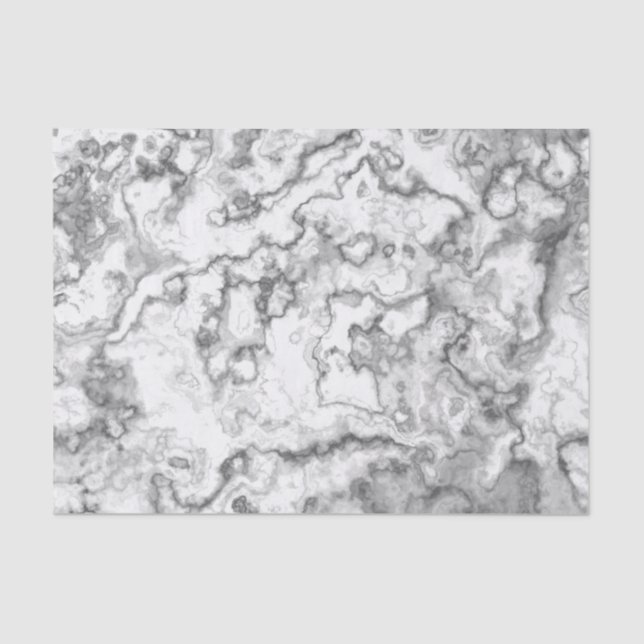 White Marble Tissue Paper (Front)