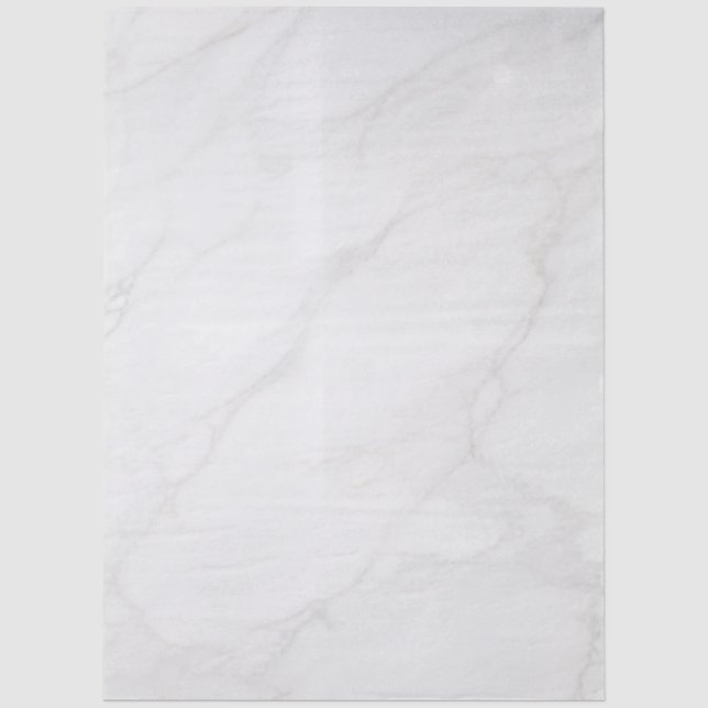 White Marble Tissue Paper (Front)