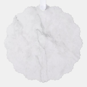 White Marble Tree Decoration Card