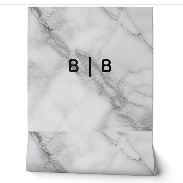 White Marble Wallpaper (Unrolling)