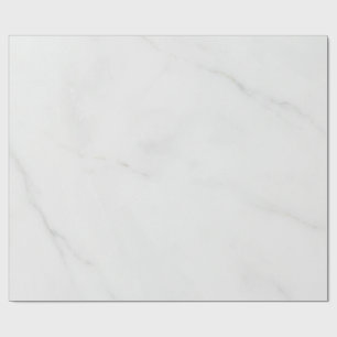 White Marble Wrapping Paper