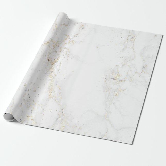 white marble wrapping paper (Unrolled)